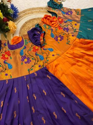 Paithani gown