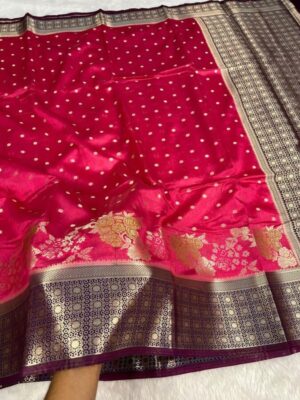 Banarasi Raw mango silk Saree