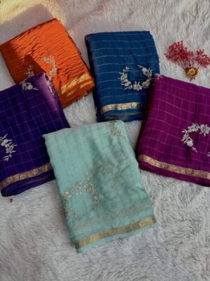 Chex chiffon viscose