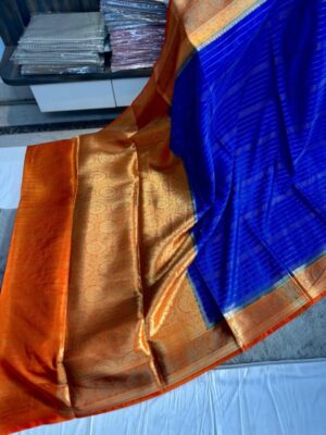 Banarasi dyeable georgette soft fabric