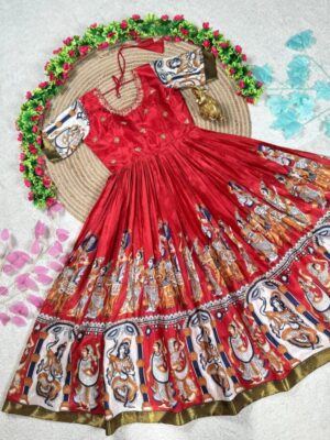Kalamkari Anarkali