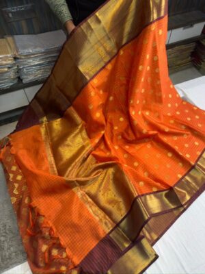 Banarasi soft silk fabric