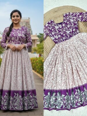 * New Launching For summer wear the most trending Full Stitched Premium Muslin Cotton Frock Gown adding a touch of glamour and elegance to your look For Festive Season*