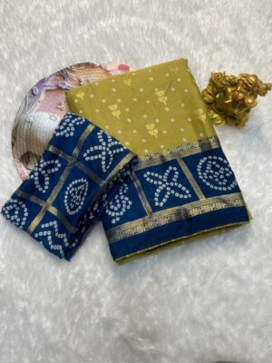 Heavy malai bloooming COLOR   end fooil design saree *