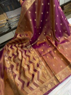 Latest bnarasi soft tissu dupion fabric saree