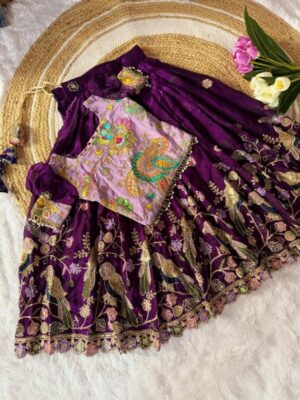 NEW LAUNCING KIDS LEHENGA CHOLI|