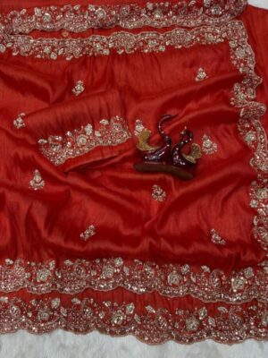 Designer party wear saree