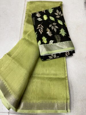 Presenting New Handloom Khadi Cotton Saree Combo